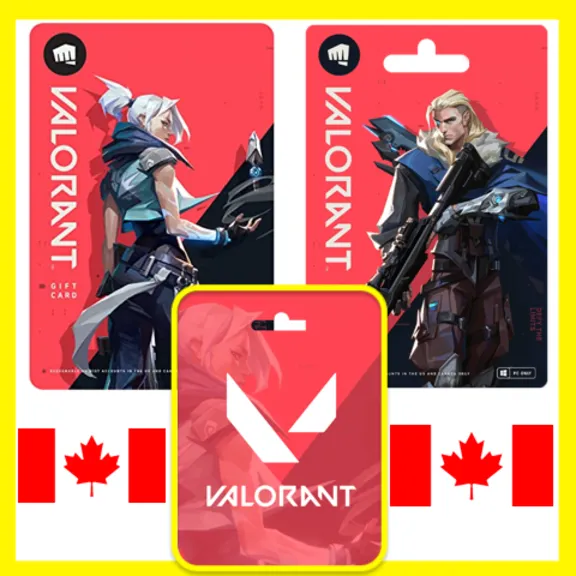 ⭐️ ВСЕ КАРТЫ⭐🇨🇦 Valorant Points 475-22000 (Канада)