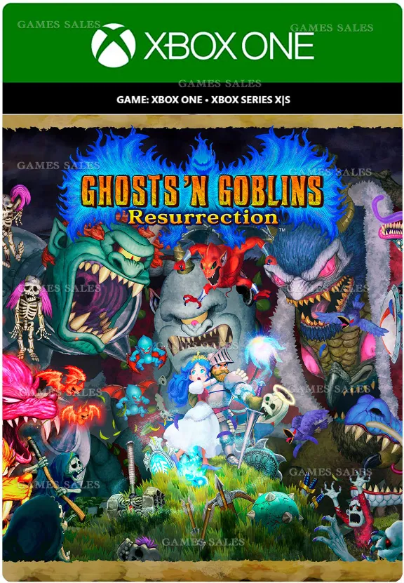 ✅❤️GHOSTS &acute;N GOBLINS RESURRECTION❤️XBOX🔑КЛЮЧ✅