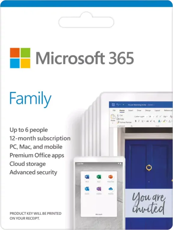 👑 Microsoft Office 365 для Cемьи (15 месяцев)