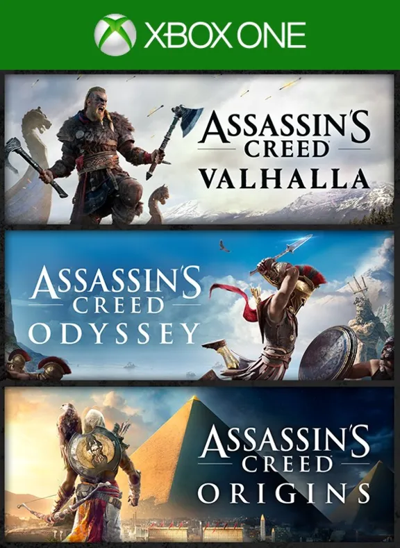 ❗ASSASSIN&acute;S CREED BUNDLE Вальгалла,Одиссея,Истоки XBOX❗