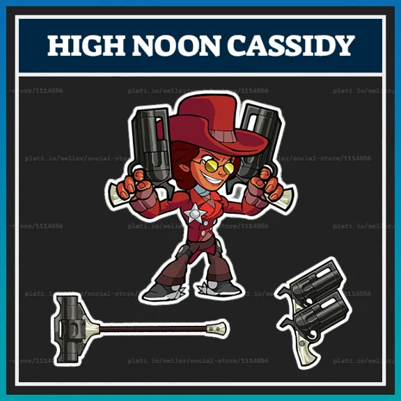 ✔️ High Noon Cassidy ✅ Brawlhalla 🔑 Ключ