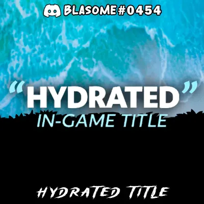 ✔️ Hydrated Title ✅ Brawlhalla 🔑 Ключ