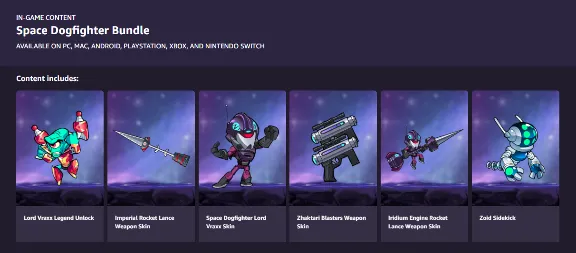 ✔️ Space Dogfighter Vraxx ✅ Brawlhalla 🔑 Ключ