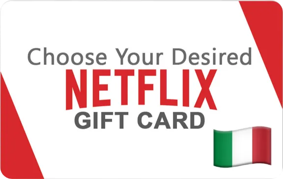 Netflix Подарочная Карта ИТАЛИЯ IT НЕТФЛИКС ПОДПИСКА ПРЕМИУМ ITALY EUR КОД