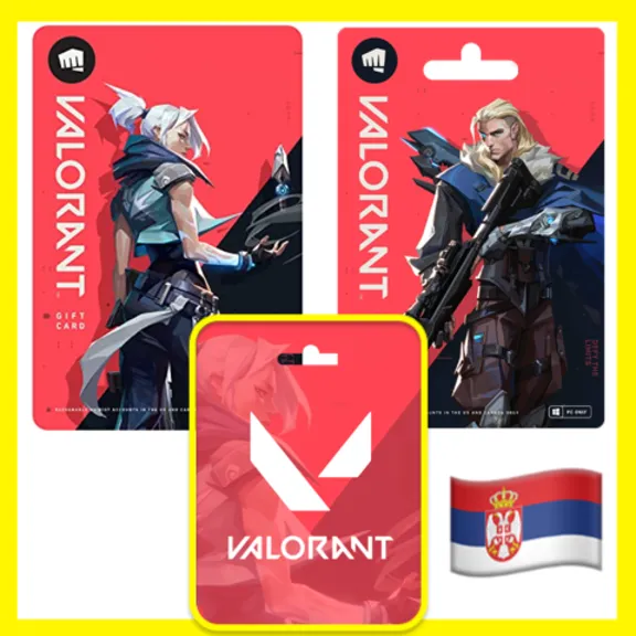 ⭐️ВСЕ КАРТЫ⭐ 🇷🇸 Valorant Points KEY🔑 Serbia (Сербия)