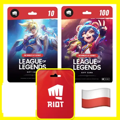 ⭐️ВСЕ КАРТЫ⭐🇵🇱 League of Legends 1240-27000 (Poland)