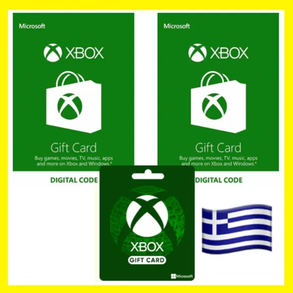 XBOX LIVE GIFT CARD Greece 5-10-15-20-25-50-100 EUR CODE GR KEY КЛЮЧ