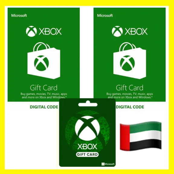 XBOX ПОДАРОЧНАЯ КАРТА Arab Emirates AE XBOX AED КАРТА ПОПОЛНЕНИЯ ИКСБОКС КОД ОАЭ
