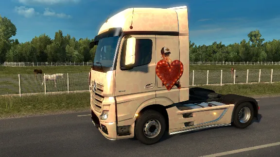 Euro Truck Simulator 2 - Valentine&acute;s Paint Jobs Pack 🚀