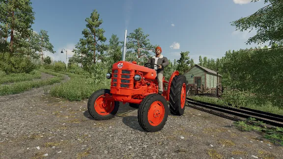 Farming Simulator 22 - Volvo T 425 Krabat · DLC 🚀АВТО