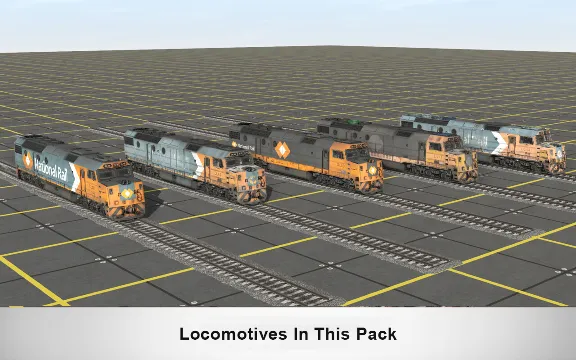 Trainz 2022 DLC - ANR DL Class National Rail Pack