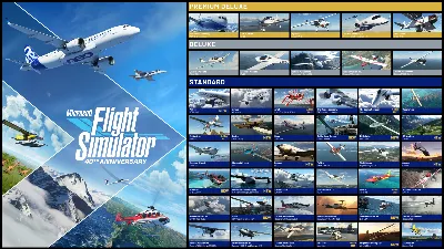 Microsoft Flight Simulator 40th Anniversary Edit +ВЫБОР