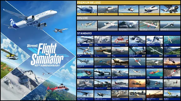 Microsoft Flight Simulator 40th Anniversary Edit +ВЫБОР