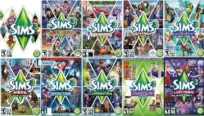 The Sims 3 I 10 Дополнений I На Ваш Аккаунт EA App I ПК