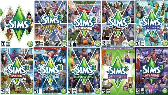 The Sims 3 I 10 Дополнений I На Ваш Аккаунт EA App I ПК