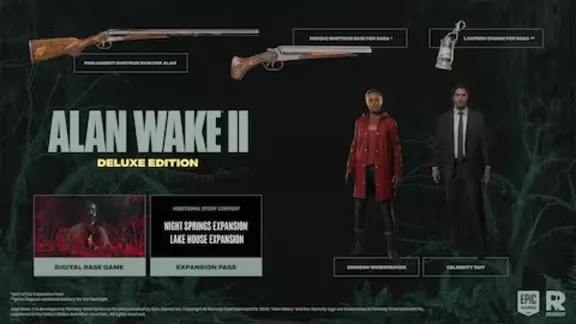 🟣 Alan Wake 2 Deluxe Edition - Epic Games Оффлайн 🎮