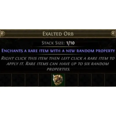 Path of Exile Exalted Orb - Все сервера [KingPeon]