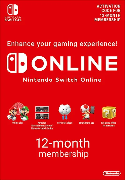 🟥Nintendo Switch Online / Expansion🔔12 МЕС 🔴ПОДПИСКА
