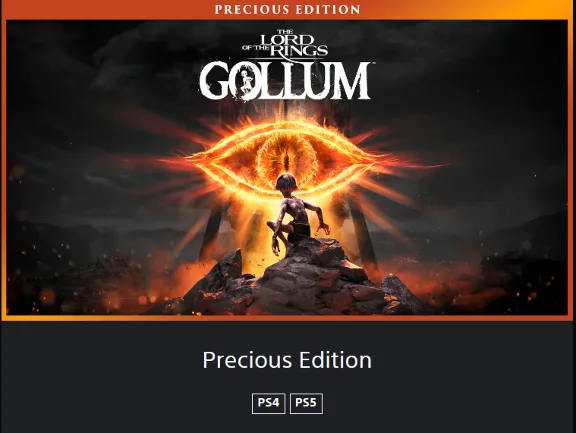💥The Lord of the Rings: Gollum 🔵 PS4 / PS5 🔴ТУРЦИЯ🔴