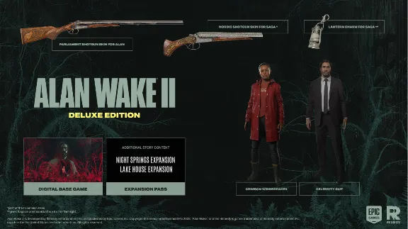 ALAN WAKE 2 DELUXE +🔴 NIGHT SPRINGS🔴+ DEAD ISLAND