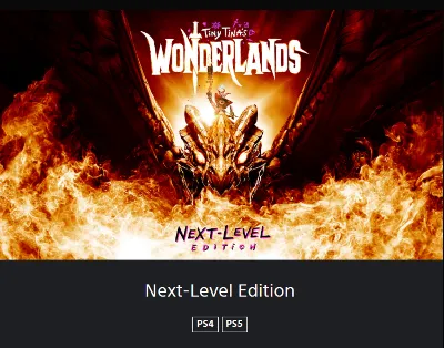 💥Tiny Tina&acute;s Wonderlands 🔵 PS4/PS5 🔴ТУРЦИЯ🔴