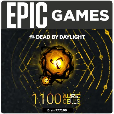 Dead by Daylight Epic Games (EGS) 1100 AURIC CELLS