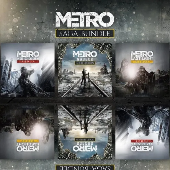 Metro Saga Bundle+Exodus+2033 Redux+Last Light STEAM 🅿️ 𝗣𝐀𝐘𝗣𝐀𝐋