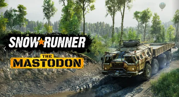🔴 SnowRunner — ✅ The Mastodon ✅ EGS 🔴 (PC)