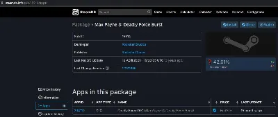 DLC: Max Payne 3: Deadly Force Burst Steam Gift GLOBAL