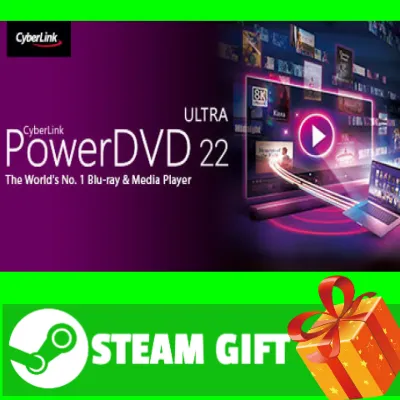 ⭐️ALL COUNTRIES⭐️ CyberLink PowerDVD 22 Ultra STEAM GIF