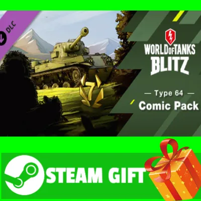 ⭐️ World of Tanks Blitz Type 64 Comic Pack STEAM