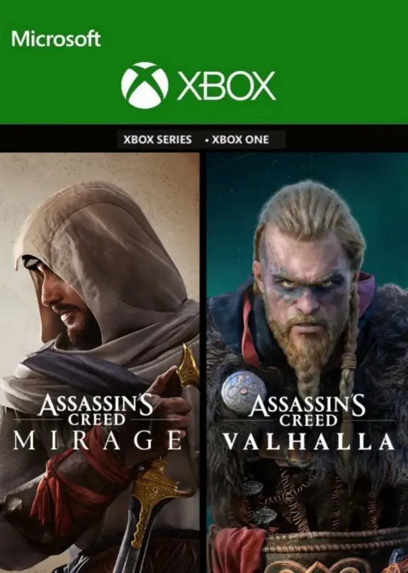 🎮💙ASSASSIN’S CREED MIRAGE & ASSASSIN’S CREED VALHALLA BUNDLE🔑КЛЮЧ AR ЛИЦЕНЗИЯ