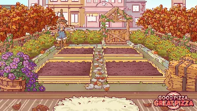 Good Pizza, Great Pizza - Autumn 2021 Garden Set DLC
