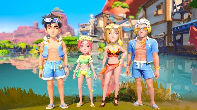 My Time at Sandrock - Swimwear: Logan, Grace, Elsie, Qi AUTODELIVERY STEAM GIFT INSTA