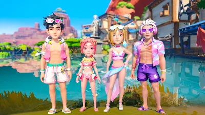 My Time at Sandrock - Swimwear: Logan, Grace, Elsie, Qi AUTODELIVERY STEAM GIFT INSTA