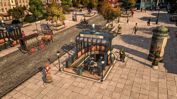 Anno 1800 - Pedestrian Zone Pack (Steam Gift RU)