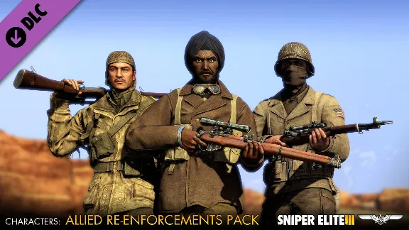 Sniper Elite 3 - Allied Reinforcements Outfit Pack RU