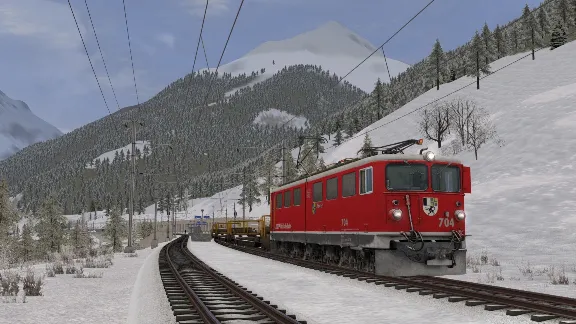 Train Simulator: Engadin Linie: Pontresina - Scuol-Tara