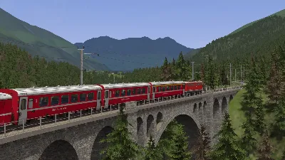 Train Simulator: Engadin Linie: Pontresina - Scuol-Tara