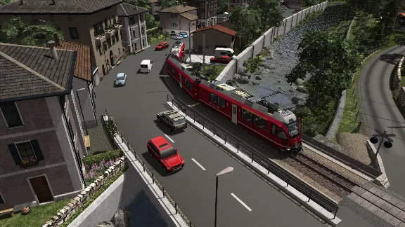 Train Simulator: Bernina Line: Poschiavo - Tirano Route