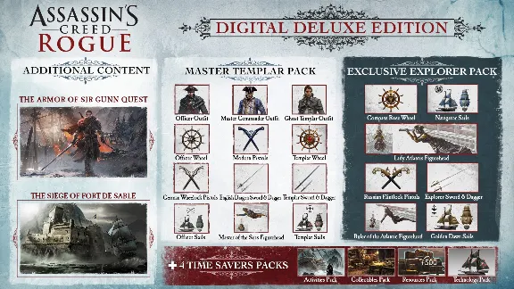 ✅Assassin&acute;s Creed Rogue Deluxe Edition ⭐Uplay\Key⭐ + 🎁