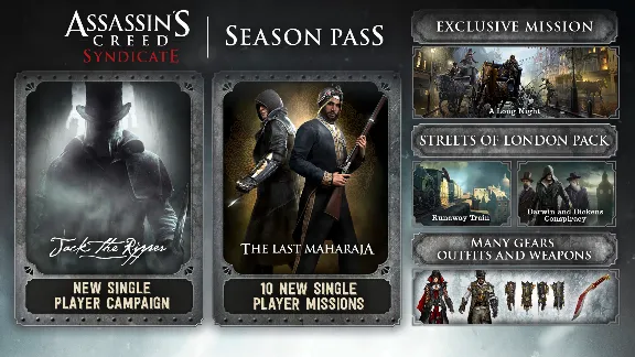 ✅Assassin&acute;s Creed Syndicate Season Pass⭐Ubisoft Connect