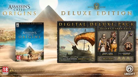 ✅Assassin&acute;s Creed Origins Deluxe Edition⭐Uplay\Key⭐ +🎁