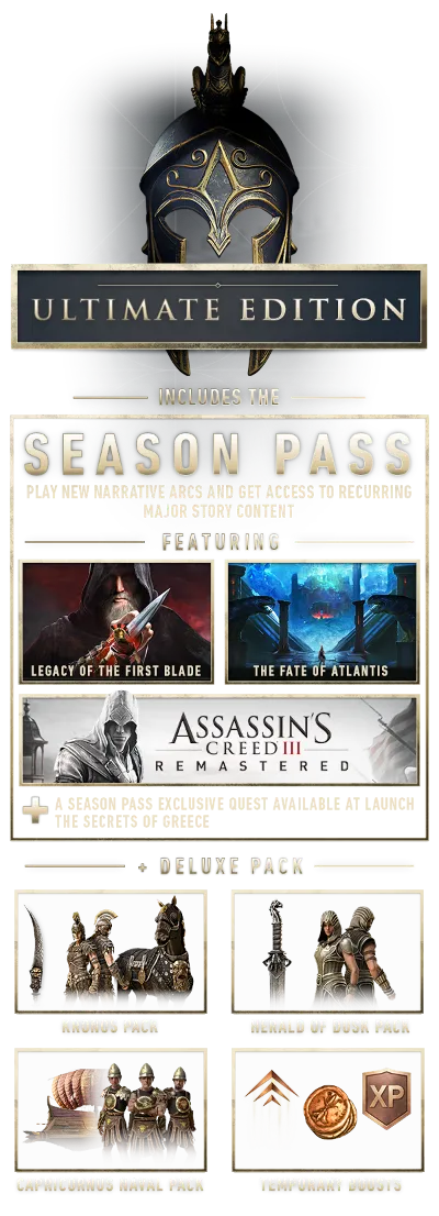 ✅Assassin&acute;s Creed Odyssey Ultimate Edition ⭐Uplay\Key⭐