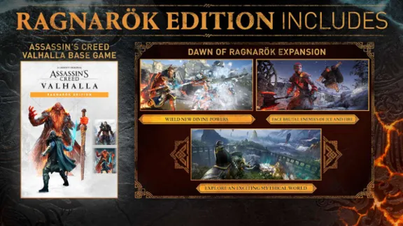 ✅Assassin&acute;s Creed Valhalla Ragnarok Edition⭐Ubisoft\Key