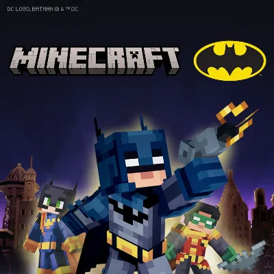 Minecraft: Бэтмен ПСН PLAYSTATION