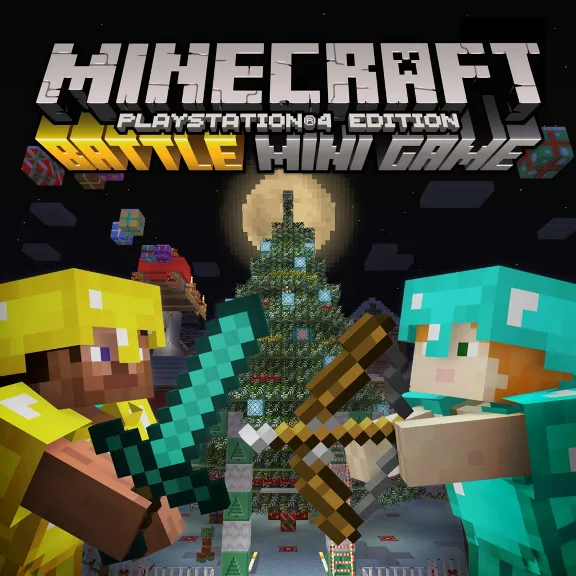 Minecraft: карта «Новый год» («Битва») PS4 ПСН