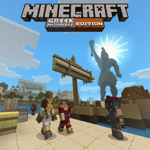 Minecraft: Микс-комплект &acute;Греческая мифология&acute; PS4 ПСН