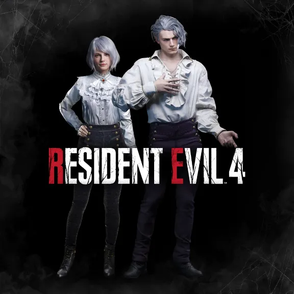 Resident Evil 4  Костюмы для Леона и Эшли Романтика PS4
