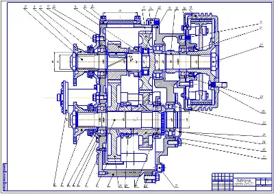 Plans Transfer box ZIL-131